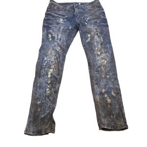 Mystiq acid washed 15 jegging jeans